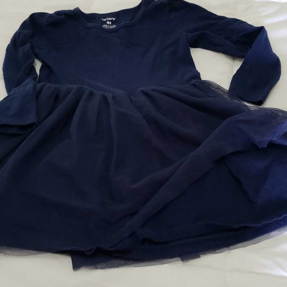 Damaged in flood Girls‎ navy dress